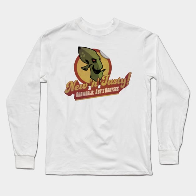 Rupture Farms: New N Tasty! Long Sleeve T-Shirt by TheReverie